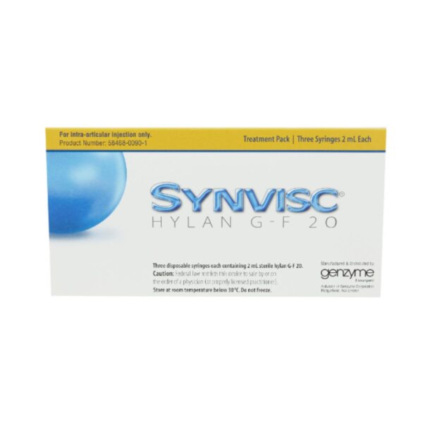 SYNVISC HYLAN G-F 20, 3x2ml 8mg/ml