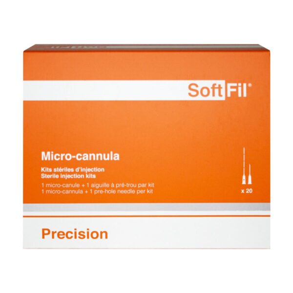 SOFTFIL PRECISION MICRO-CANNULA KIT 22Gx50MM 1BOX x 20PCS